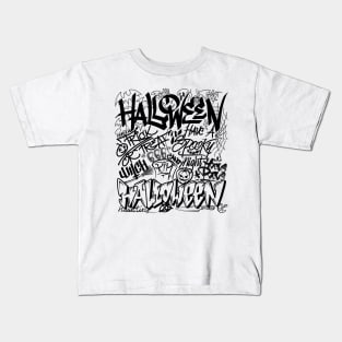 HALLOWEEN TAGGING 4 Kids T-Shirt